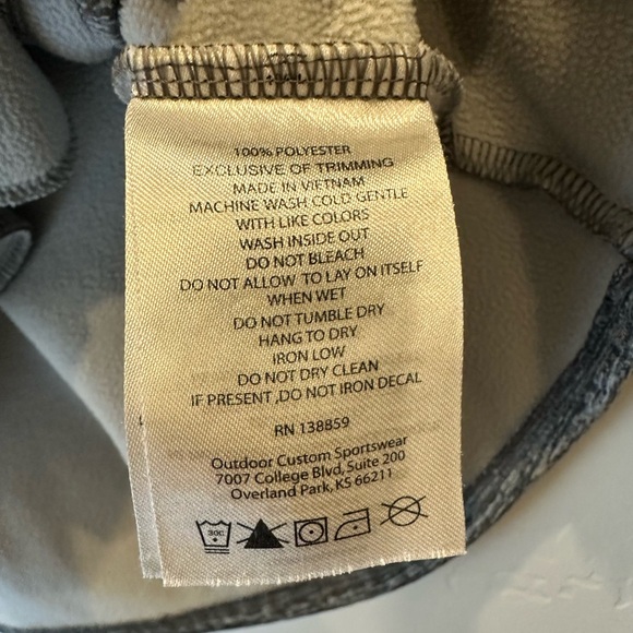 NASA Branded Columbia Golf Series Full Zip Hoodie Size XL - Picture 6 of 6